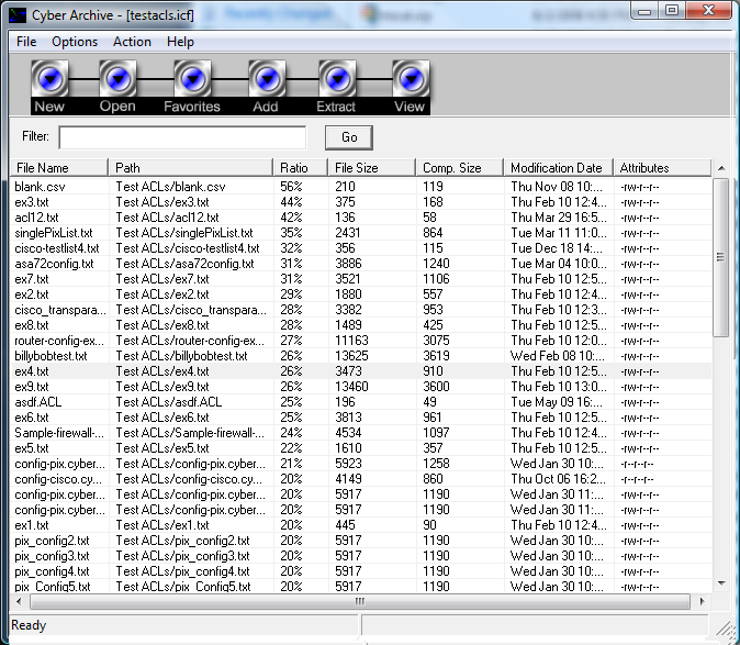 Cyber Archive Screenshot